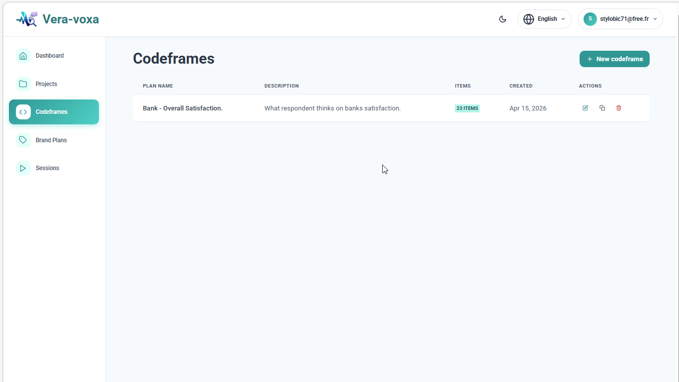 03 Codeframes